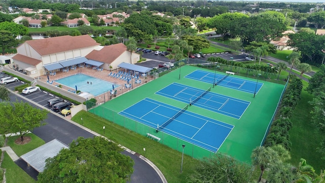 7882 Lake Sands Dr, Delray Beach, FL 33446 - birds eye view of property