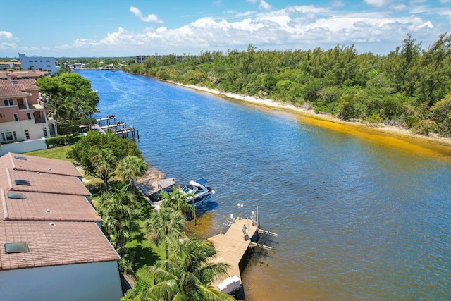 609 NE 19th Ave, Deerfield Beach, FL 33441 - aerial view featuring a water view