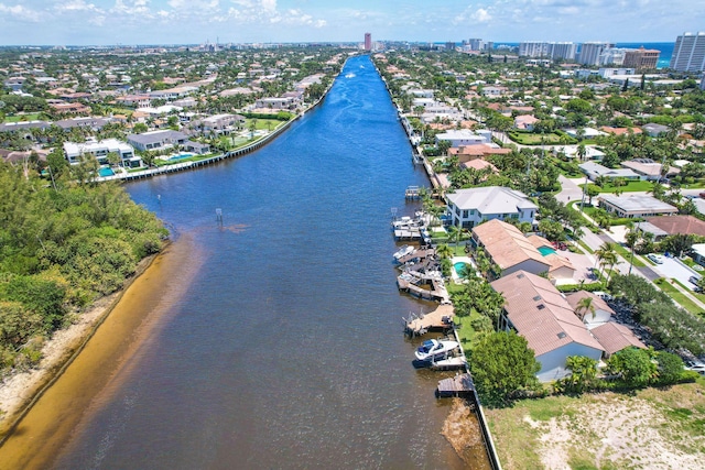 609 NE 19th Ave, Deerfield Beach, FL 33441 - aerial view featuring a water view