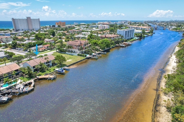 609 NE 19th Ave, Deerfield Beach, FL 33441 - aerial view with a water view