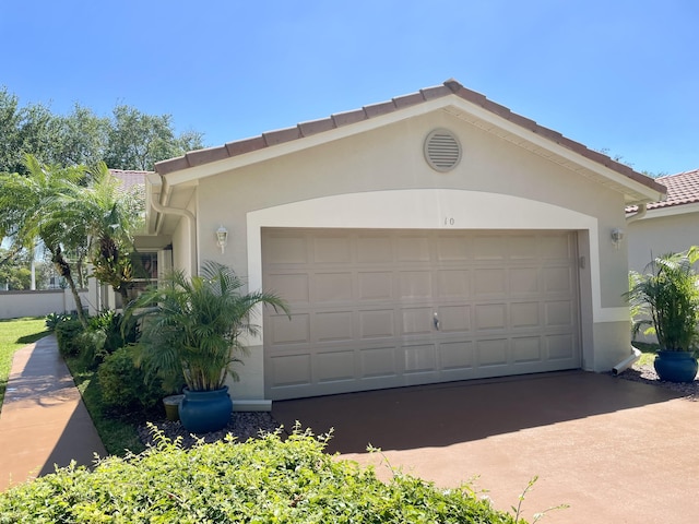 exterior space with driveway