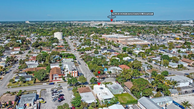 drone / aerial view