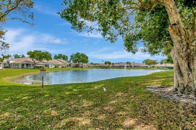9238 E Vineland Ct E Unit E, Boca Raton, FL 33496 - water view with a residential view