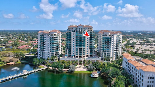 3620 Gardens Pkwy Unit 1001B, Palm Beach Gardens, FL 33410 - bird's eye view of a large body of water and apartment complex / building