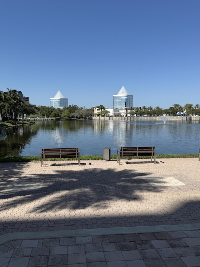 3620 Gardens Pkwy Unit 1001B, Palm Beach Gardens, FL 33410 - view of community featuring a water view