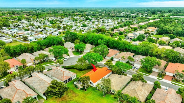 12589 Via Ravenna, Boynton Beach, FL 33436 - drone / aerial view featuring a residential view
