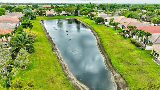 12589 Via Ravenna, Boynton Beach, FL 33436 - aerial view with a residential view and a water view