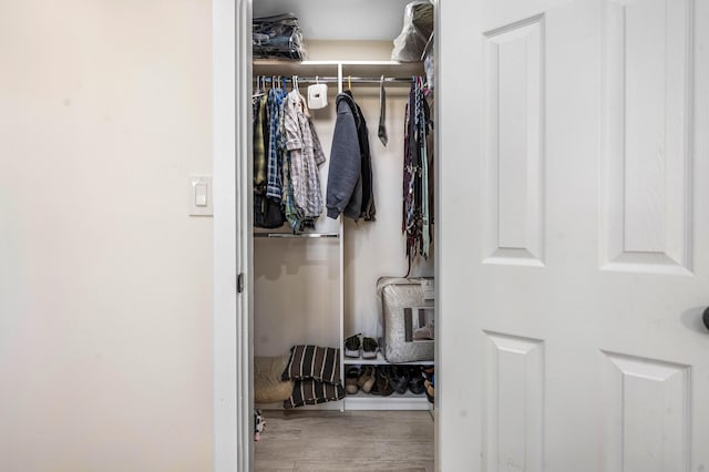 view of closet