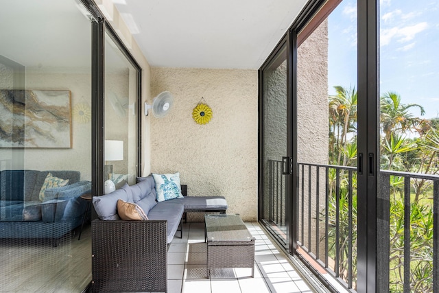 sunroom / solarium with plenty of natural light