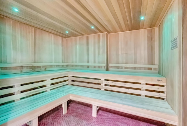 6100 Waldwick Cir, Delray Beach, FL 33484 - view of sauna with recessed lighting