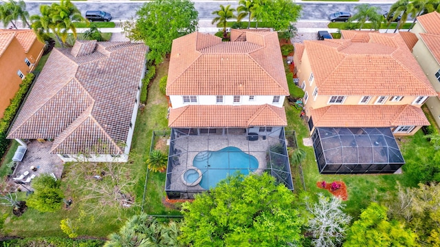 3434 Vanderbilt Dr, Wellington, FL 33414 - bird's eye view with a residential view