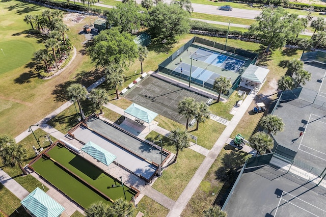 drone / aerial view