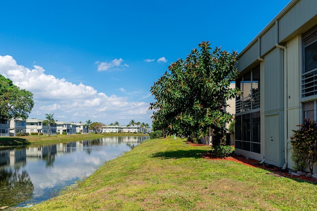 314 Monaco Unit G, Delray Beach, FL 33446 - property view of water featuring a residential view