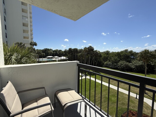 2003 N Ocean Blvd Unit 305N, Boca Raton, FL 33431 - view of balcony