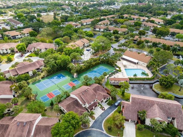 3251 Perimeter Dr, Greenacres, FL 33467 - bird's eye view featuring a residential view