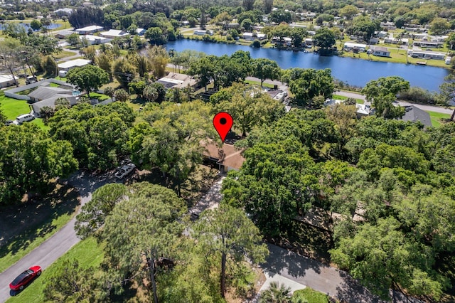 7003 Arthurs Rd, Fort Pierce, FL 34951 - birds eye view of property featuring a water view
