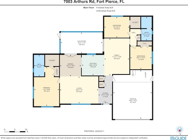 7003 Arthurs Rd, Fort Pierce, FL 34951 - floor plan