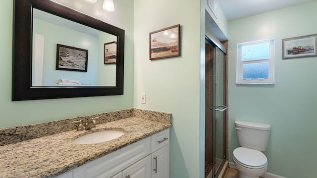 4142 NE Robin Ct, Jensen Beach, FL 34957 - full bathroom featuring vanity and a stall shower
