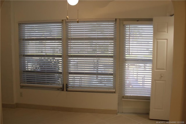 interior details with baseboards
