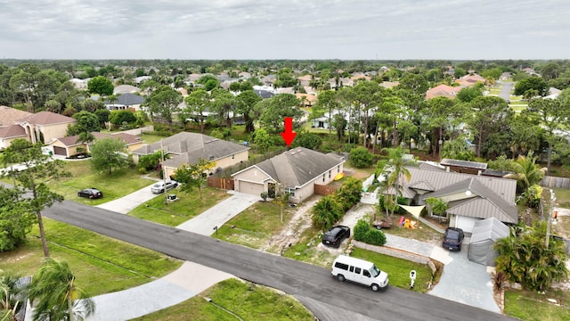 3558 SW Pisano St, Port Saint Lucie, FL 34953 - aerial view with a residential view
