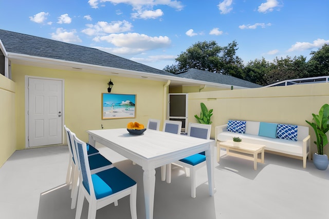 155 Waterford Dr, Jupiter, FL 33458 - view of patio / terrace featuring outdoor dining space