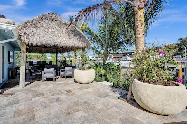 view of patio