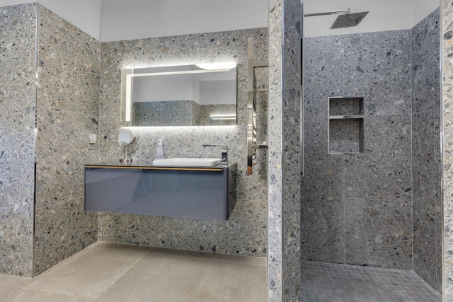 17888 Fieldbrook Cir W, Boca Raton, FL 33496 - full bath with a walk in shower and vanity