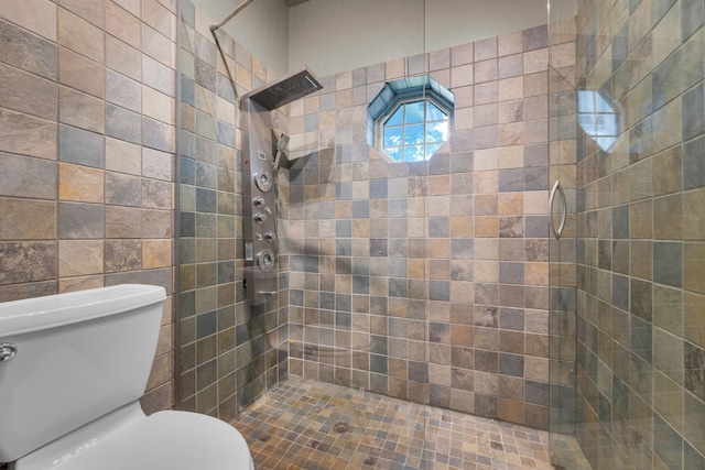 17888 Fieldbrook Cir W, Boca Raton, FL 33496 - bathroom with a tile shower and toilet
