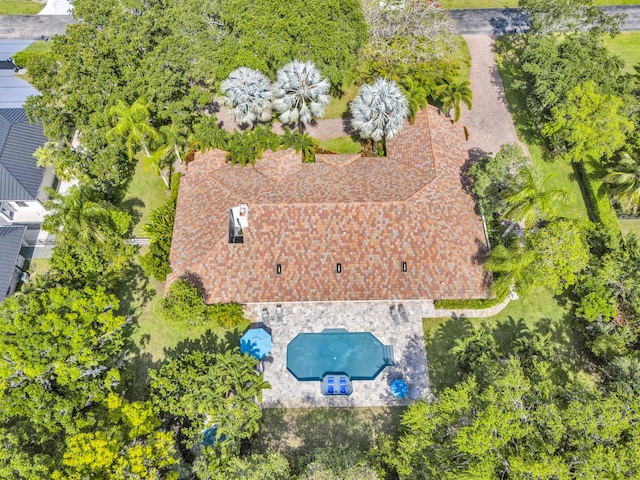 17888 Fieldbrook Cir W, Boca Raton, FL 33496 - aerial view of property and surrounding area featuring a pool