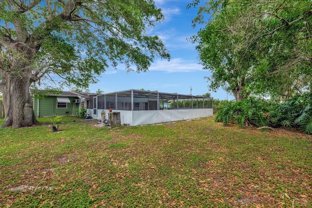 775 Sandia Ave, Port Saint Lucie, FL 34983 - view of yard featuring a sunroom