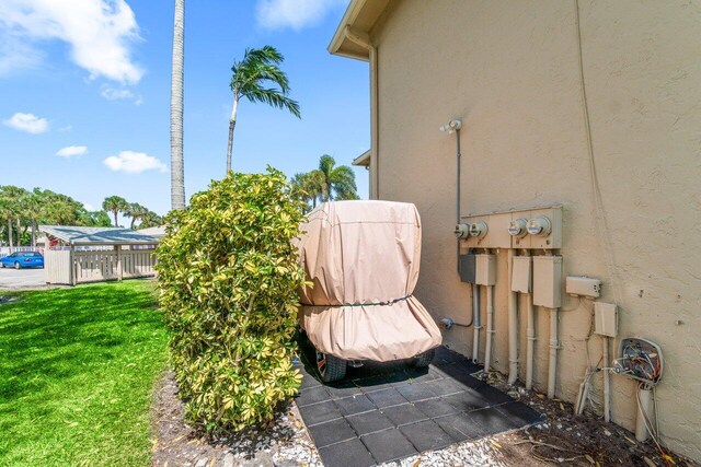 9 Stratford Dr Unit D, Boynton Beach, FL 33436 - view of patio / terrace