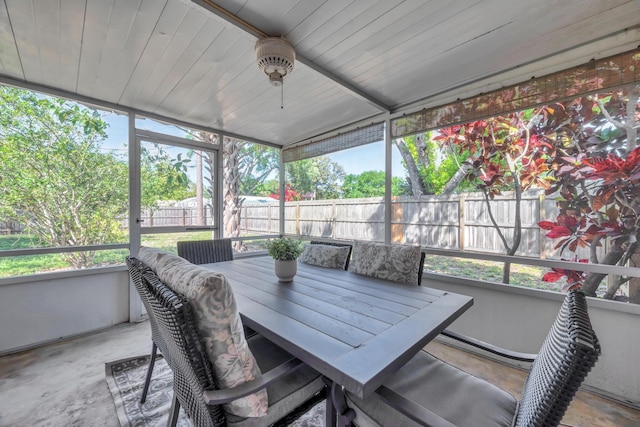 332 Smallwood Ave, Fort Pierce, FL 34982 - sunroom / solarium featuring outdoor dining area and plenty of natural light