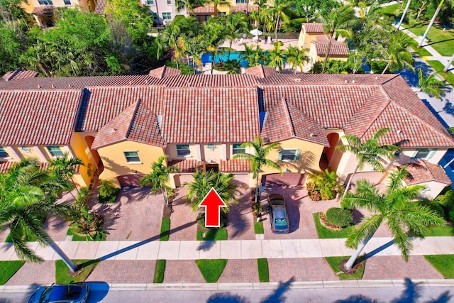 aerial view