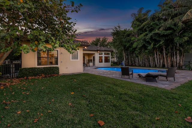 16865 Charles River Dr, Delray Beach, FL 33446 - view of swimming pool featuring a patio