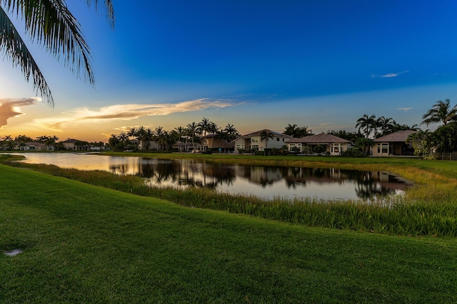 16865 Charles River Dr, Delray Beach, FL 33446 - water view featuring nearby suburban area