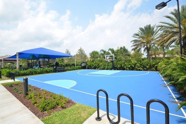 16865 Charles River Dr, Delray Beach, FL 33446 - view of sport court featuring community basketball court