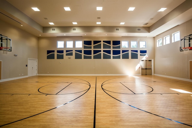 16865 Charles River Dr, Delray Beach, FL 33446 - view of sport court with community basketball court