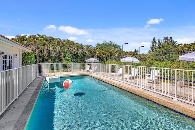 15082 Tall Oak Ave, Delray Beach, FL 33446 - view of pool with a fenced in pool