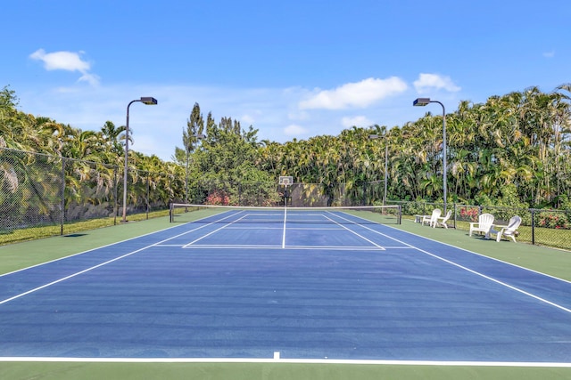 15082 Tall Oak Ave, Delray Beach, FL 33446 - view of sport court featuring fence and community basketball court