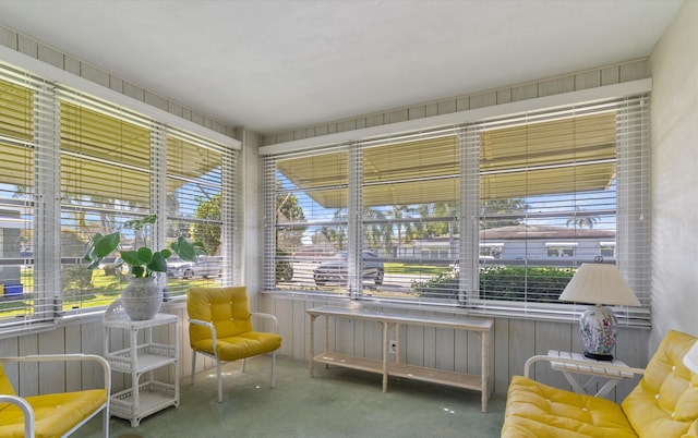 727 High Point Blvd N Unit D, Delray Beach, FL 33445 - sunroom with carpet