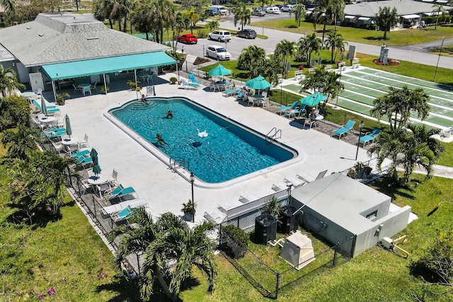 727 High Point Blvd N Unit D, Delray Beach, FL 33445 - aerial view