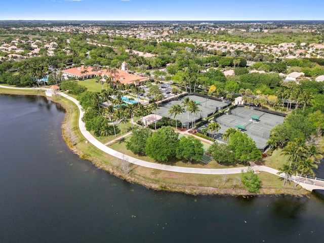 8378 Xanthus Ln, Wellington, FL 33414 - aerial overview of property's location featuring a large body of water