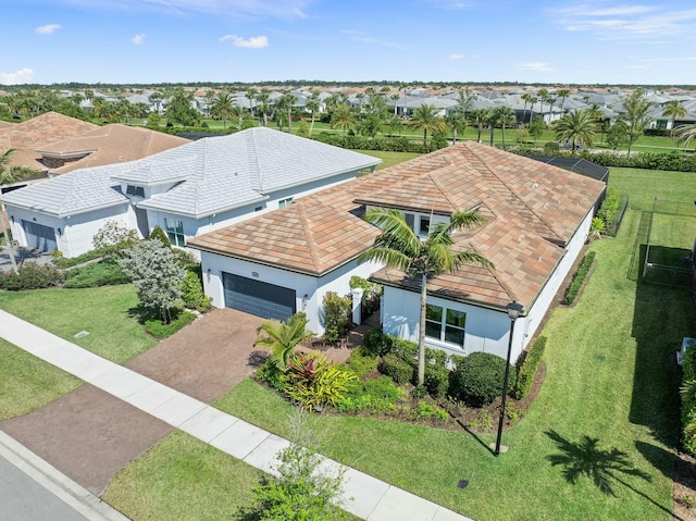 9129 SW Pepoli Way, Port Saint Lucie, FL 34987 - aerial perspective of suburban area