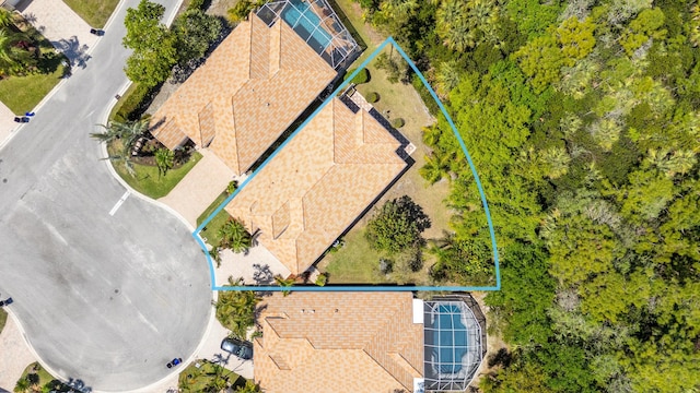 drone / aerial view