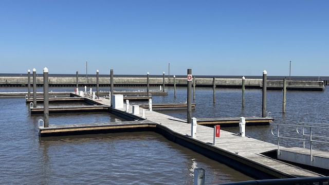 2076 E Main St, Pahokee, FL 33476 - dock area featuring a water view