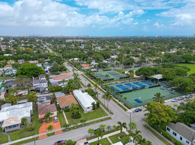 drone / aerial view