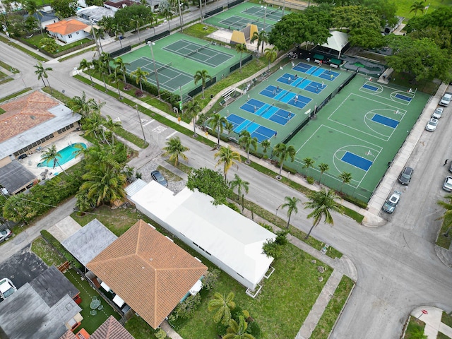 drone / aerial view