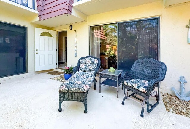 9407 S Ocean Dr Unit 1D, Jensen Beach, FL 34957 - view of patio