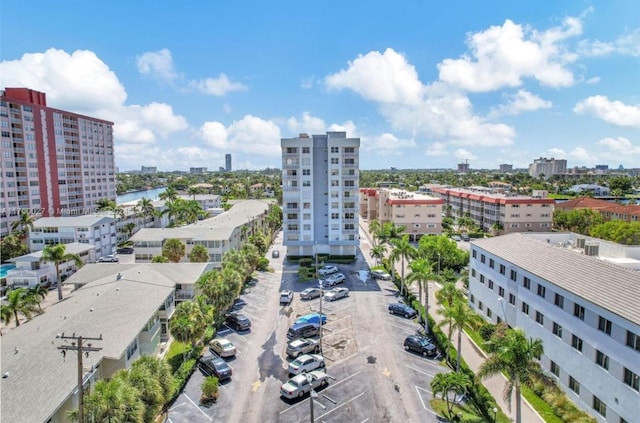 3113 S Ocean Dr Unit 301, Hallandale Beach, FL 33009 - drone / aerial view featuring a view of city