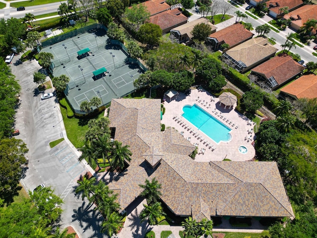 bird's eye view